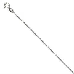 1 Carat Heat Treated Black Diamond Solitaire Pendant Necklace In White Gold