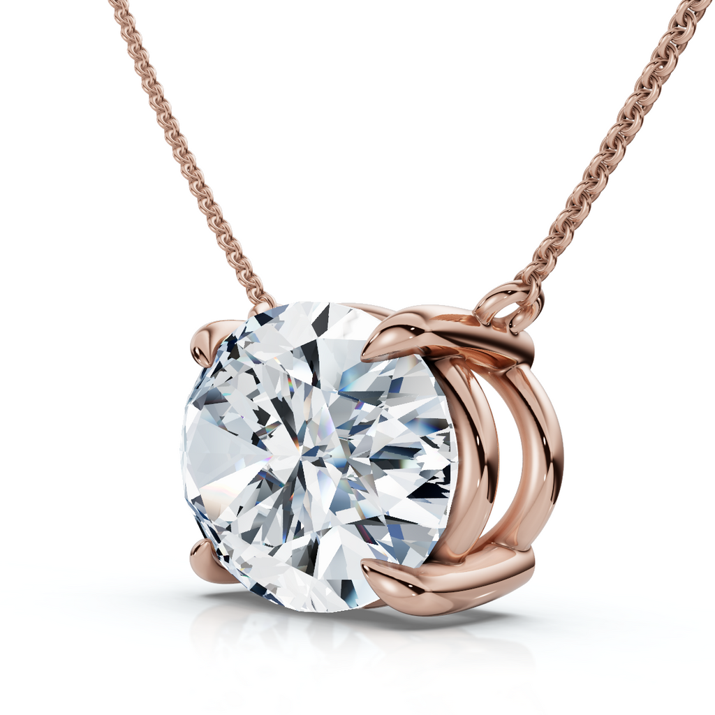 Modern Pendant Necklaces With Diamonds