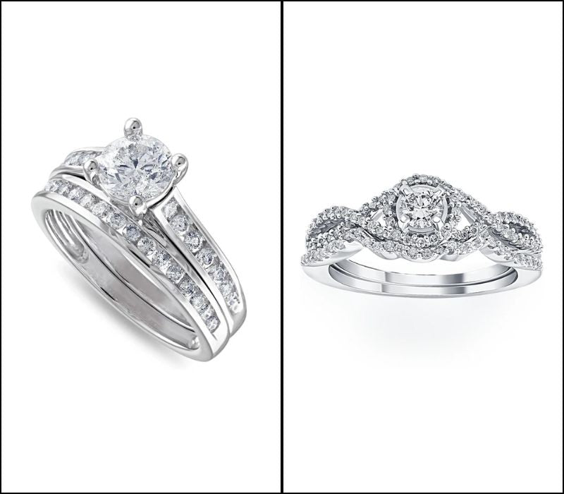Which Ring Is The Engagement Ring in A Bridal Set?