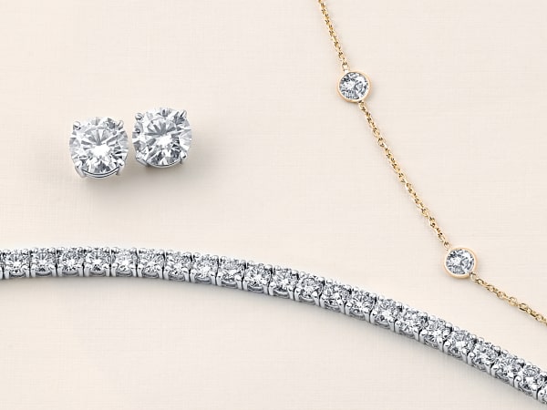 Blue Diamond Jewelry for Weddings