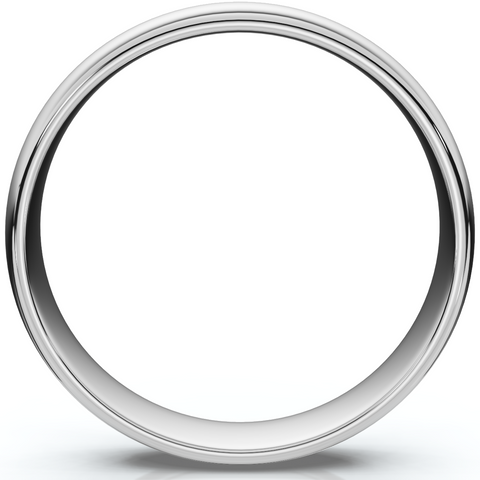 4mm Plain High Polish Wedding Band Ring 14K Yellow Gold