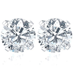 VS 1 1/4Carat (ctw) Diamond Studs in 14k White or Yellow Gold Lab Grown