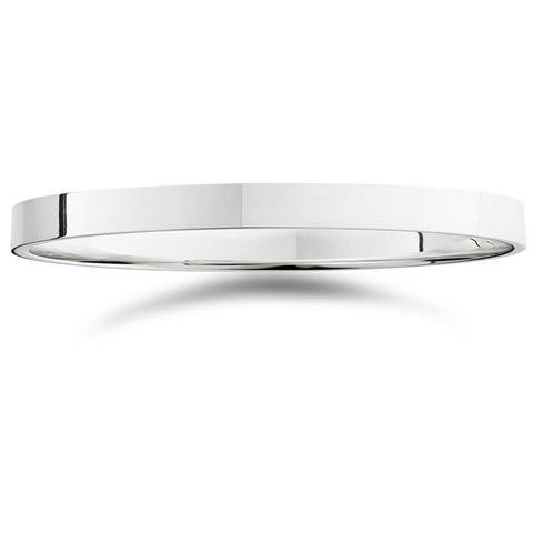 2mm Flat 14K White Gold Stacker Wedding Guard Ring Band