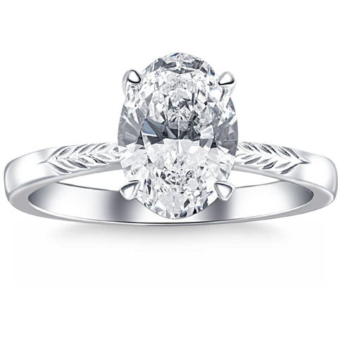 2.00cttw U Prong Round GIA Certified Diamond Five Stone Ring – deBebians