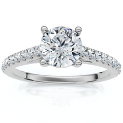 1.30Ct Diamond Engagement Ring 14k Gold Lab Grown