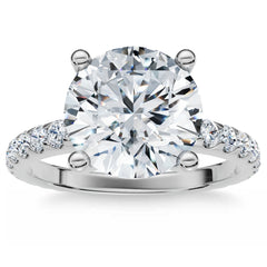 3.40Ct Round Cut Engagement Ring