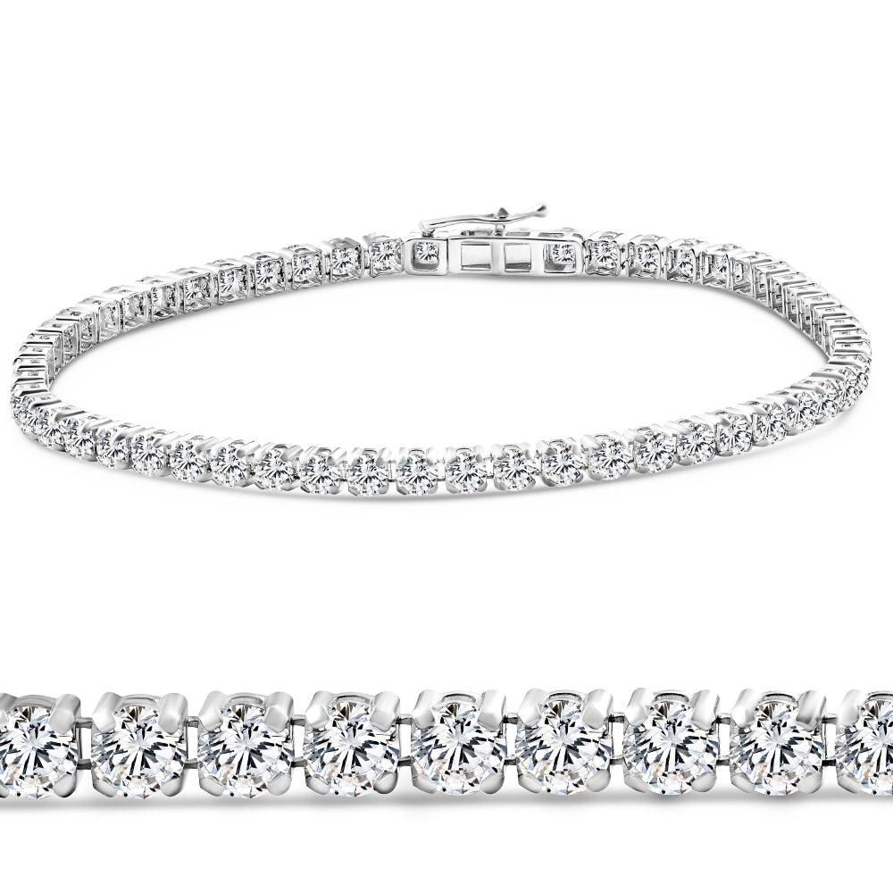 4CT Lightweight Lab Diamond Bracelet – Bliss Diamond