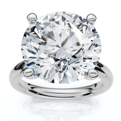 Certified 9Ct Aurora Solitaire Diamond Engagement Ring Lab Grown