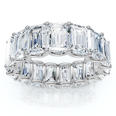 U Prong Eternity Ring