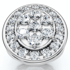 2 5/8Ct Diamond Statement 10k Gold Ring Lab Grown EF/VS