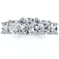 2 1/6Ct Elina Five-Stone Diamond Engagement Ring 14K Gold Lab Grown