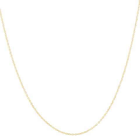 14k Yellow Gold 18" Chain With Lobster Clasp 1.6 grams