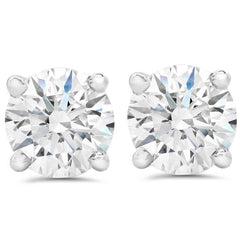 Certified 6.06Ct G/VS2 Excellent Cut Diamond Studs 14k Gold Screw Back Lab Grown
