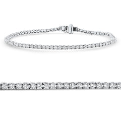 2 - 4Ct Diamond Tennis Bracelet 7" Lab Grown