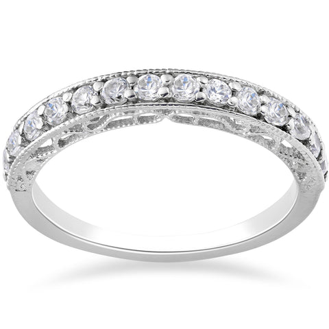 1/2ct   Diamond Wedding Ring 14K White Gold