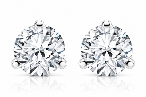 3/4 ct TDW Lab Grown Diamond Martni Studs Lab Grown
