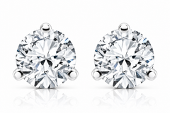 3/4 ct TDW Lab Grown Diamond Martni Studs Lab Grown