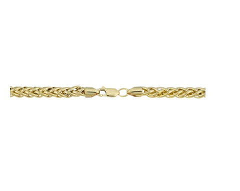 14k Yellow Gold Filled 6-mm Bold Franco Link Chain Bracelet