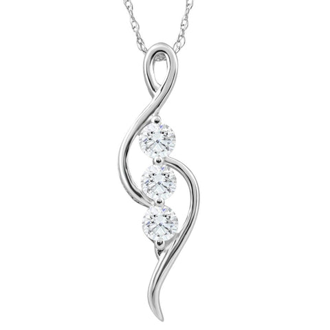 Three clearance stone pendant