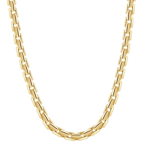 14k Yellow Gold Women's 24" Chain Necklace 43 Grams 7mm Thick