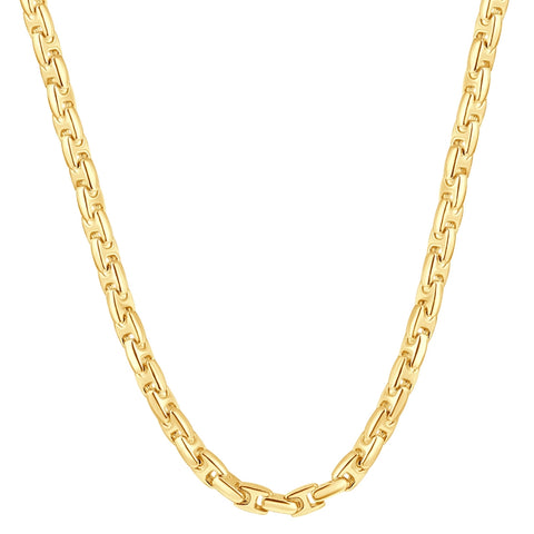 14k Yellow Gold Women's 24" Chain Necklace 42 Grams 7mm Thick