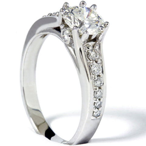 1 1/3ct Diamond Ring 14K White Gold
