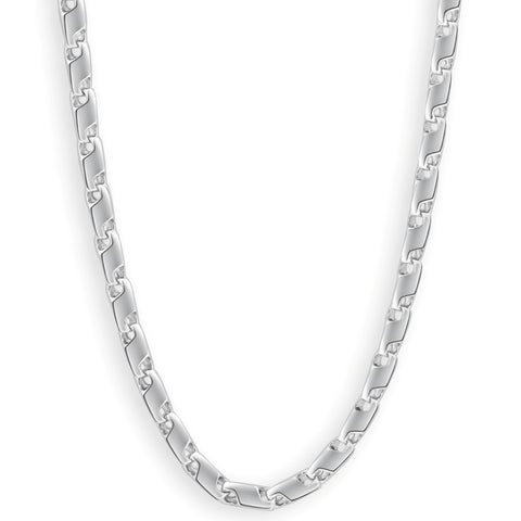 Men's 14k Gold (70gram) or Platinum (130gram) 6.5mm Link Chain Necklace 23"
