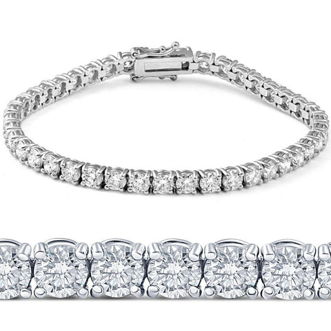 Diamond Tennis Bracelet I 64Facets Fine Diamond Jewelry – 64Facets-India