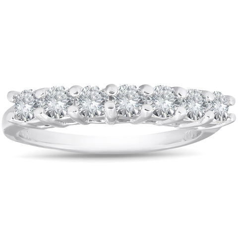 950 Platinum 5/8 Carat Diamond Solitaire Prong Women's Wedding Ring