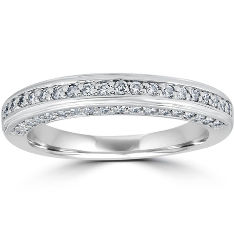 5/8ct Diamond Wedding Engagement Ring 14k White Gold Anniversary Ring