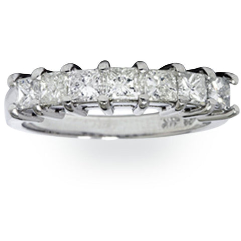 1ct Princess Cut Diamond Wedding Anniversary Ring