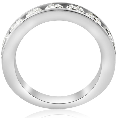 1 1/2ct Diamond 14K White Gold Wedding Ring